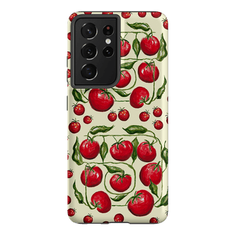 Red Tomatoes Printed Phone Cases Samsung Galaxy S21 Ultra / Armoured by BG. Studio - The Dairy