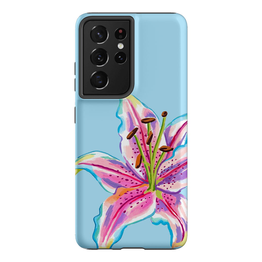 Sky Lily Printed Phone Cases Samsung Galaxy S21 Ultra / Armoured by Femke Studio - The Dairy