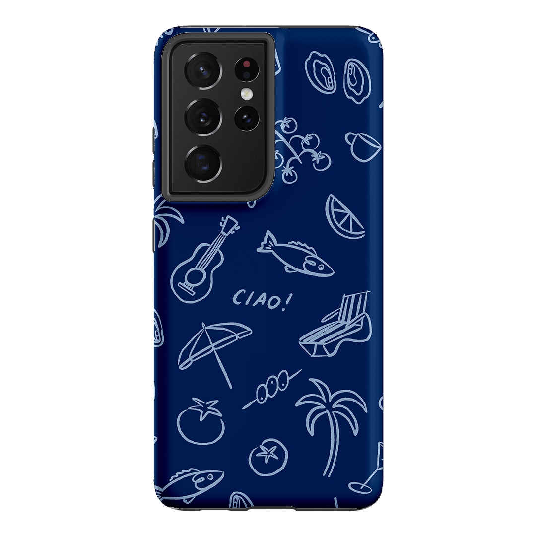 Summer Aperitivo Printed Phone Cases Samsung Galaxy S21 Ultra / Armoured by Marie Faurrite - The Dairy