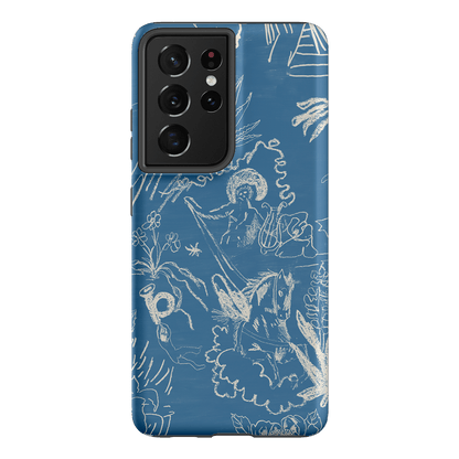 Temple Del Sol Printed Phone Cases Samsung Galaxy S21 Ultra / Armoured by Desmond & Dempsey - The Dairy