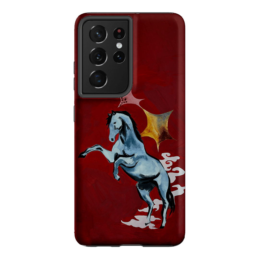 Year Of The Horse Printed Phone Cases Samsung Galaxy S21 Ultra / Armoured by Lisa Hu - The Dairy