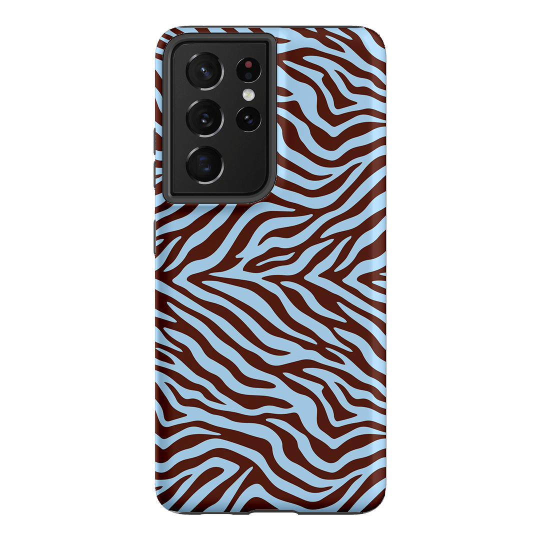 Zebra Haze Printed Phone Cases Samsung Galaxy S21 Ultra / Armoured by The Dairy - The Dairy