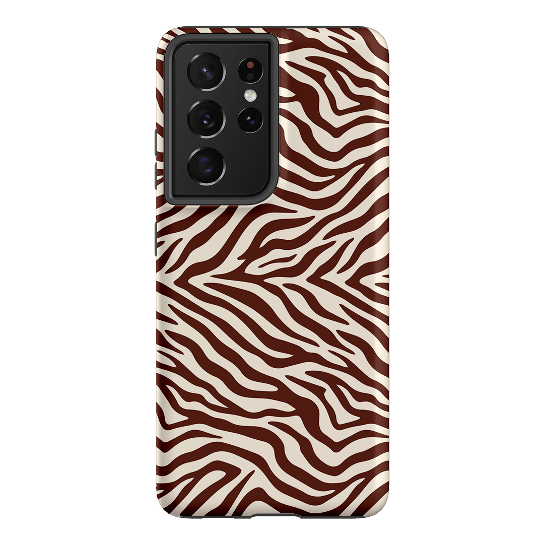 Zebra Toast Printed Phone Cases Samsung Galaxy S21 Ultra / Armoured by The Dairy - The Dairy