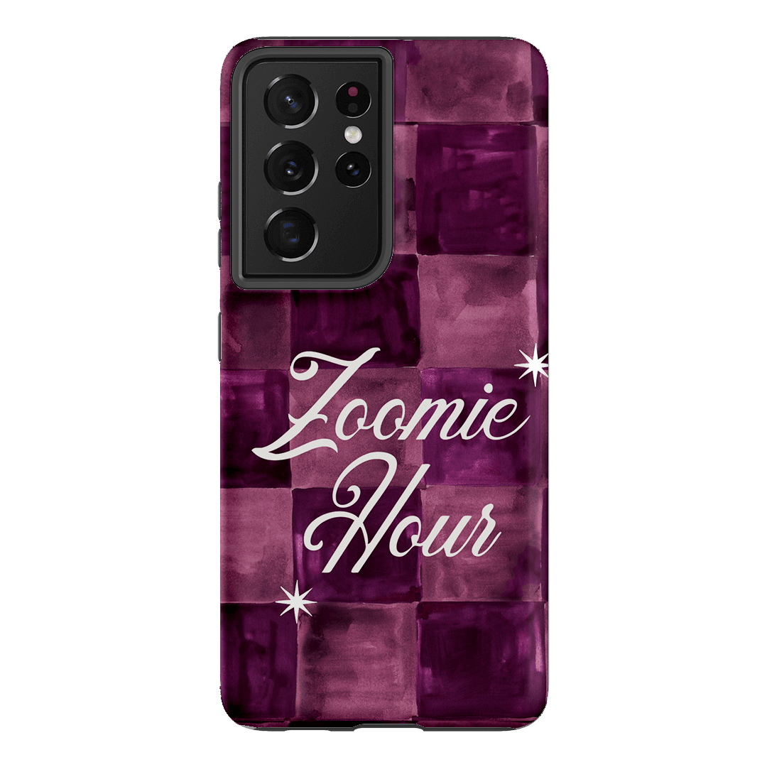 Zoomie Hour Cherry Printed Phone Cases Samsung Galaxy S21 Ultra / Armoured by Lisa Hu - The Dairy