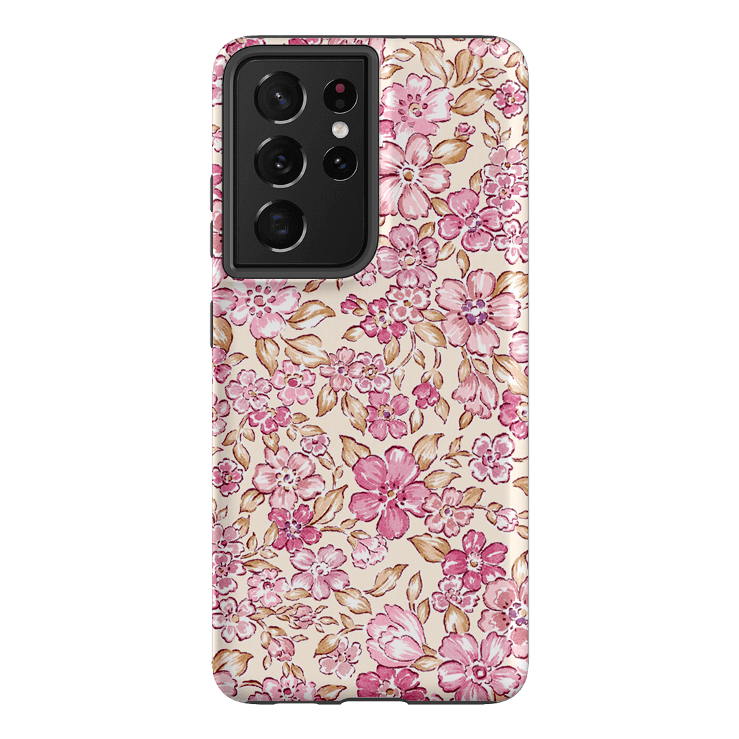 Margo Floral Printed Phone Cases Samsung Galaxy S21 Ultra / Armoured by Oak Meadow - The Dairy