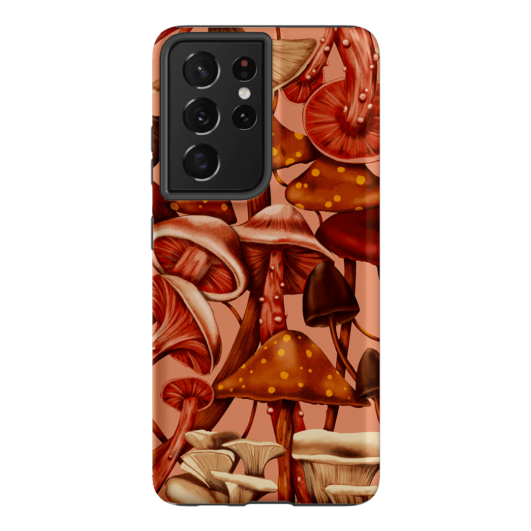 Shrooms Printed Phone Cases Samsung Galaxy S21 Ultra / Armoured by Kelly Thompson - The Dairy
