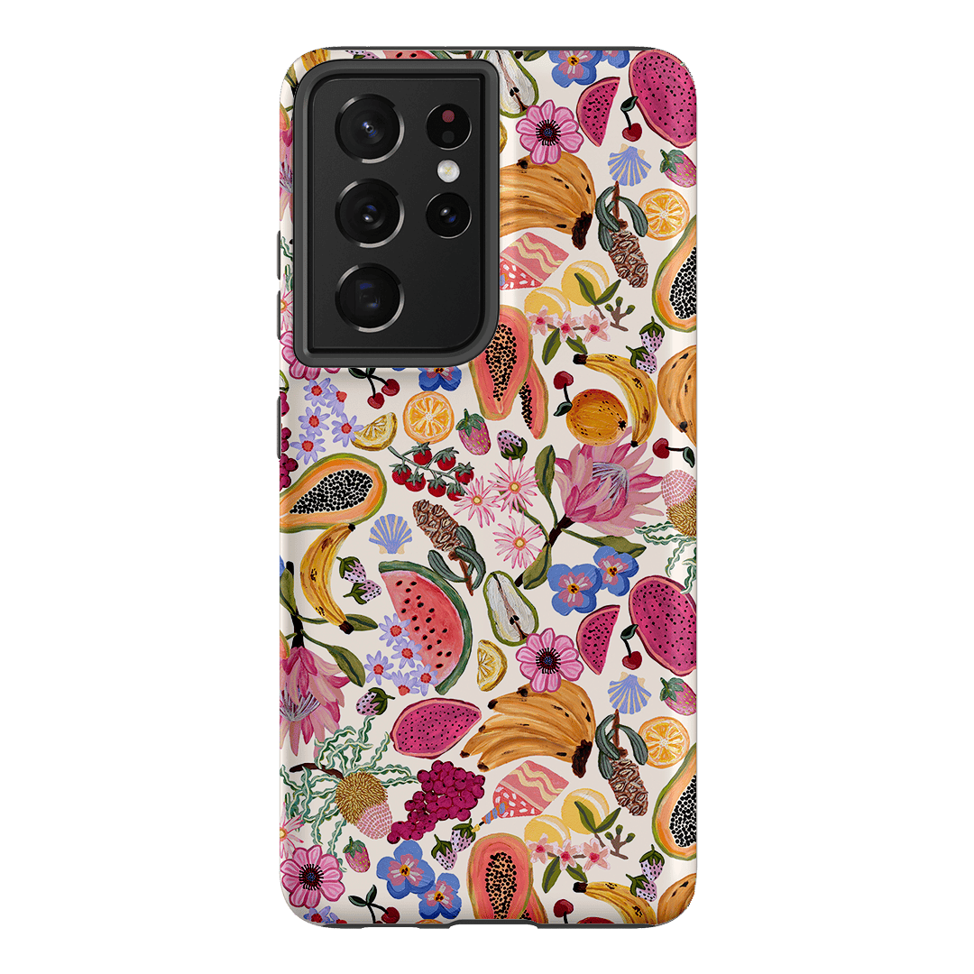 Summer Loving Printed Phone Cases Samsung Galaxy S21 Ultra / Armoured by Amy Gibbs - The Dairy