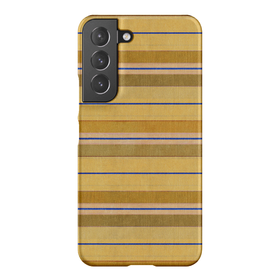 Golden Stripe Printed Phone Cases Samsung Galaxy S22 / Snap by Fenton & Fenton - The Dairy