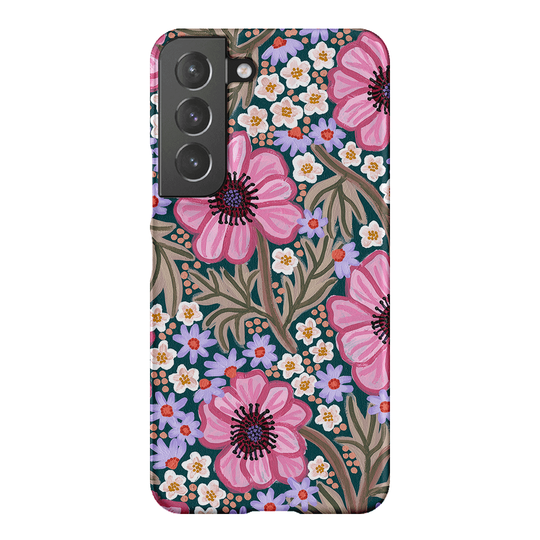 Pretty Poppies Printed Phone Cases Samsung Galaxy S22 / Snap by Amy Gibbs - The Dairy