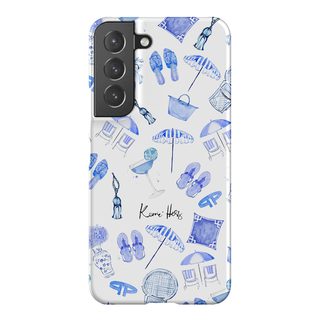 Santorini Printed Phone Cases Samsung Galaxy S22 / Snap by Kerrie Hess - The Dairy