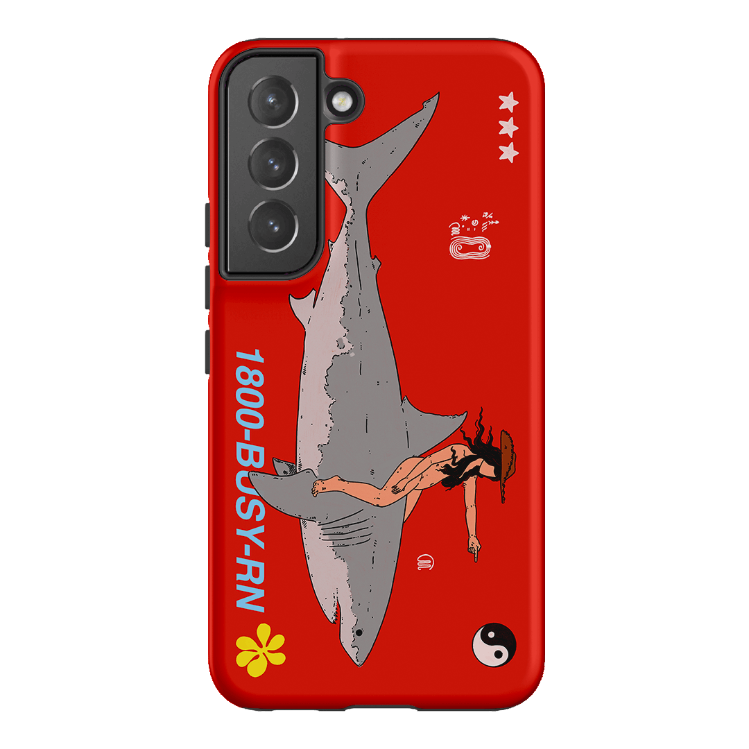 1800-Busy Rn in Red Printed Phone Cases Samsung Galaxy S22 / Armoured by Easty Beasty - The Dairy