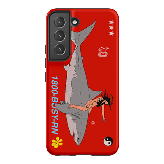 1800-Busy Rn in Red Printed Phone Cases Samsung Galaxy S22 / Armoured by Easty Beasty - The Dairy