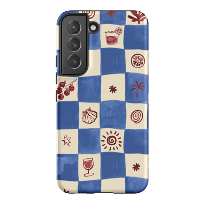 Afternoon Mezze Cornflower Printed Phone Cases Samsung Galaxy S22 / Armoured by Charlie Taylor - The Dairy