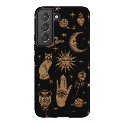 Astro Flash Noir Printed Phone Cases Samsung Galaxy S22 / Armoured by Veronica Tucker - The Dairy