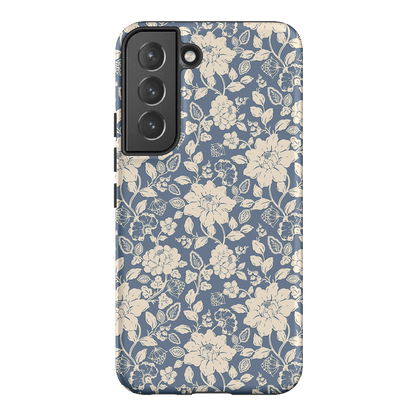 Blue Garden Printed Phone Cases Samsung Galaxy S22 / Armoured by Kasiags Art - The Dairy