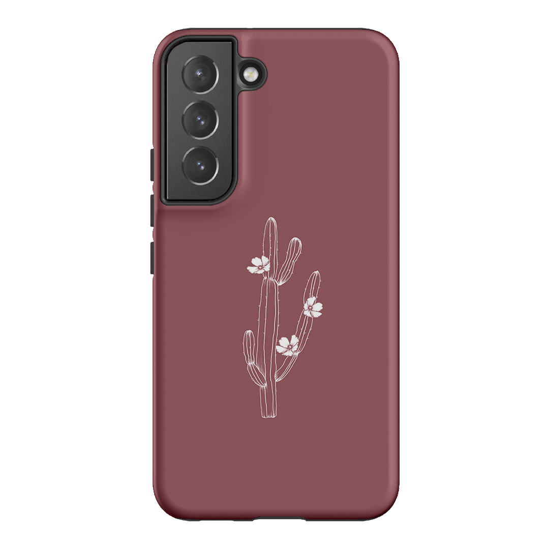 Cactus Flower Printed Phone Cases Samsung Galaxy S22 / Armoured by Typoflora - The Dairy