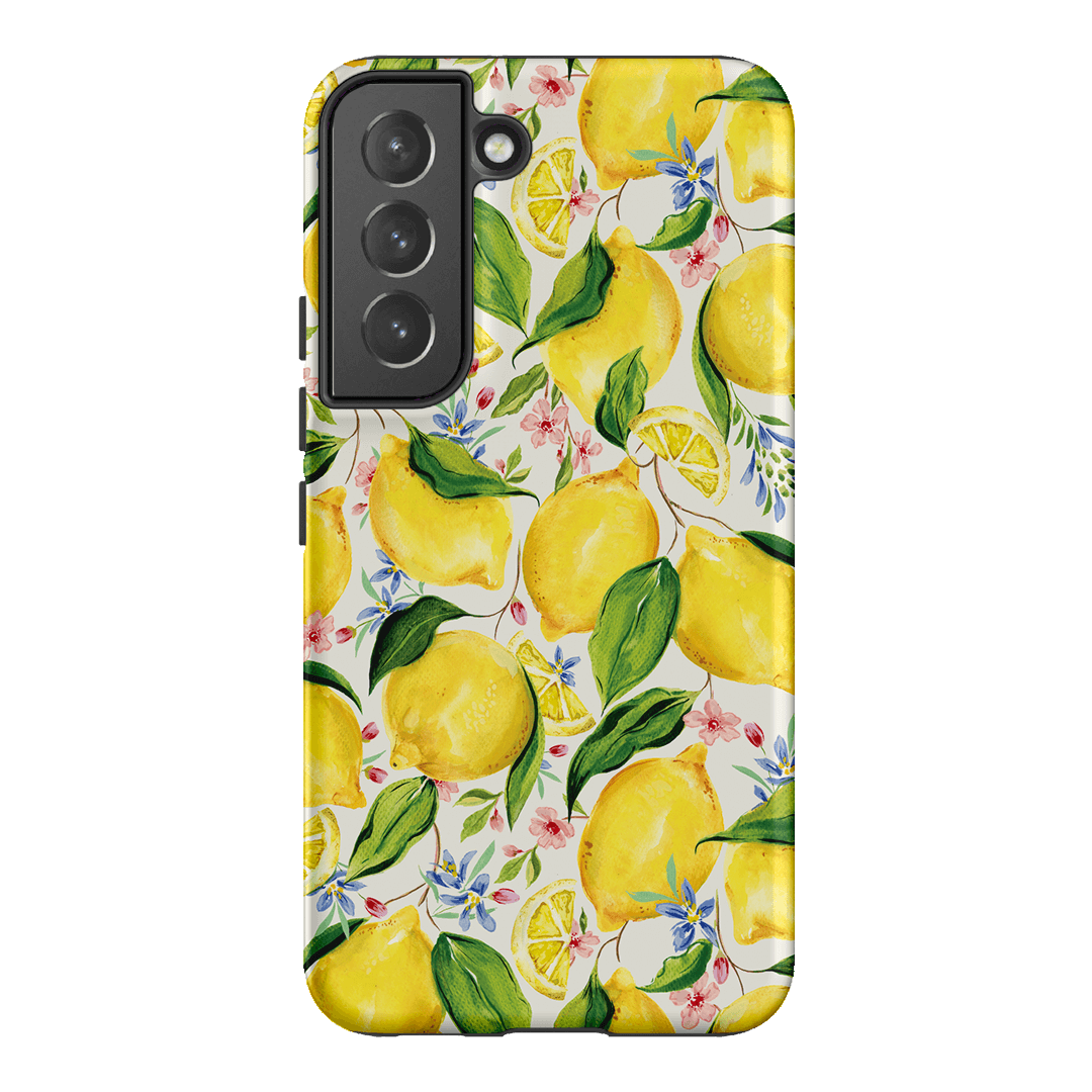 Citrus Lemon Printed Phone Cases Samsung Galaxy S22 / Armoured by Ellie Mae - The Dairy
