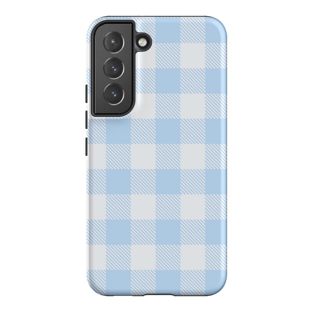 Cloud Plaid Printed Phone Cases Samsung Galaxy S22 / Armoured by The Dairy - The Dairy