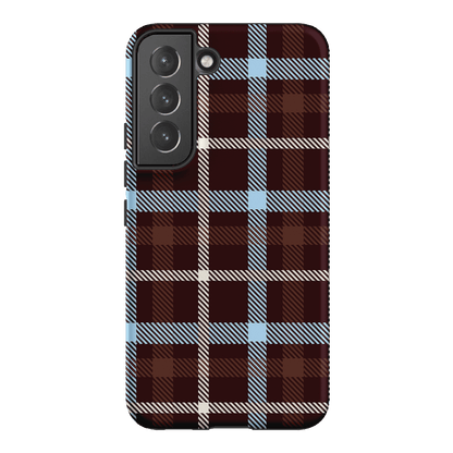 Coco Plaid Printed Phone Cases Samsung Galaxy S22 / Armoured by The Dairy - The Dairy