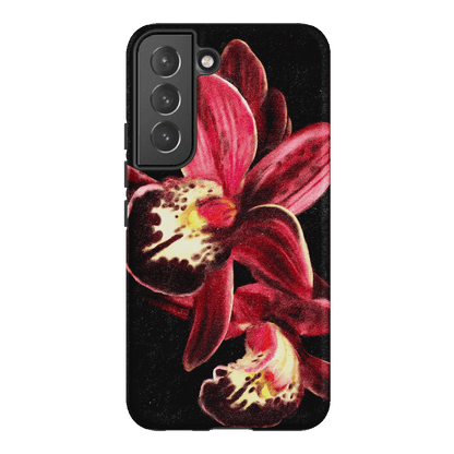 Deep Orchid Printed Phone Cases Samsung Galaxy S22 / Armoured by Sally Hungerford - The Dairy
