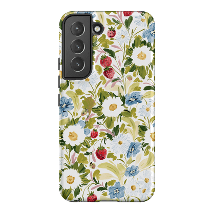 Garden Strawberries Printed Phone Cases Samsung Galaxy S22 / Armoured by Ellie Mae - The Dairy