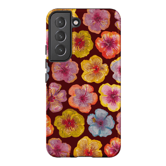 Hibiscus Holiday Rouge Printed Phone Cases Samsung Galaxy S22 / Armoured by BG. Studio - The Dairy