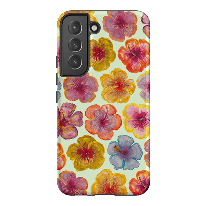 Hibiscus Holiday Sorbet Printed Phone Cases Samsung Galaxy S22 / Armoured by BG. Studio - The Dairy