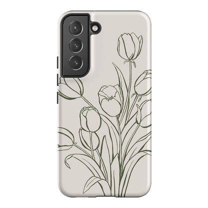 Inked Tulips Printed Phone Cases Samsung Galaxy S22 / Armoured by Typoflora - The Dairy