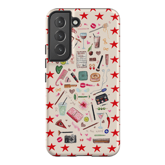 Just A Girl Printed Phone Cases Samsung Galaxy S22 / Armoured by BG. Studio - The Dairy