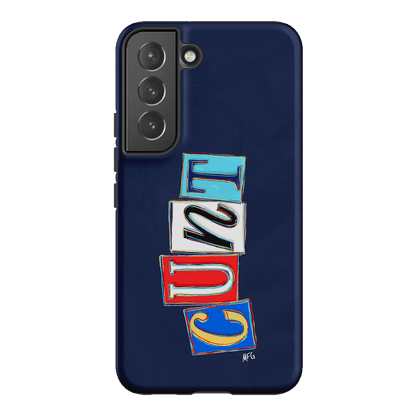Lil Cnts Blue Printed Phone Cases Samsung Galaxy S22 / Armoured by Margarbs Art - The Dairy