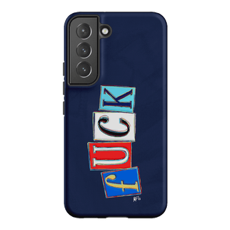 Lil Fcks Blue Printed Phone Cases Samsung Galaxy S22 / Armoured by Margarbs Art - The Dairy