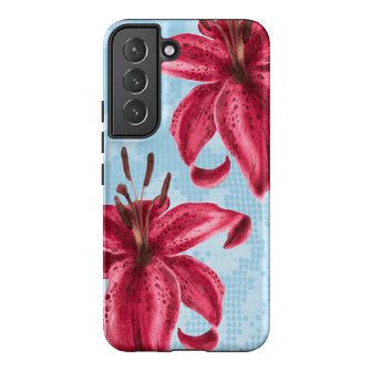 Lillies Printed Phone Cases Samsung Galaxy S22 / Armoured by Sally Hungerford - The Dairy