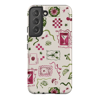 Martini Gal Printed Phone Cases Samsung Galaxy S22 / Armoured by Charlie Taylor - The Dairy