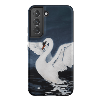 Midnight Swan Printed Phone Cases Samsung Galaxy S22 / Armoured by Lisa Hu - The Dairy