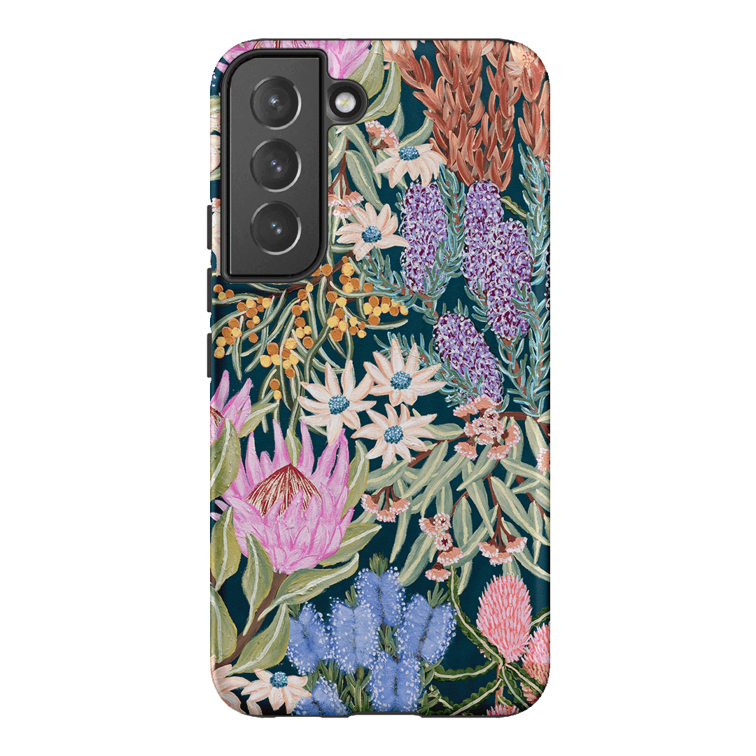 Moonlit Floral Printed Phone Cases Samsung Galaxy S22 / Armoured by Amy Gibbs - The Dairy