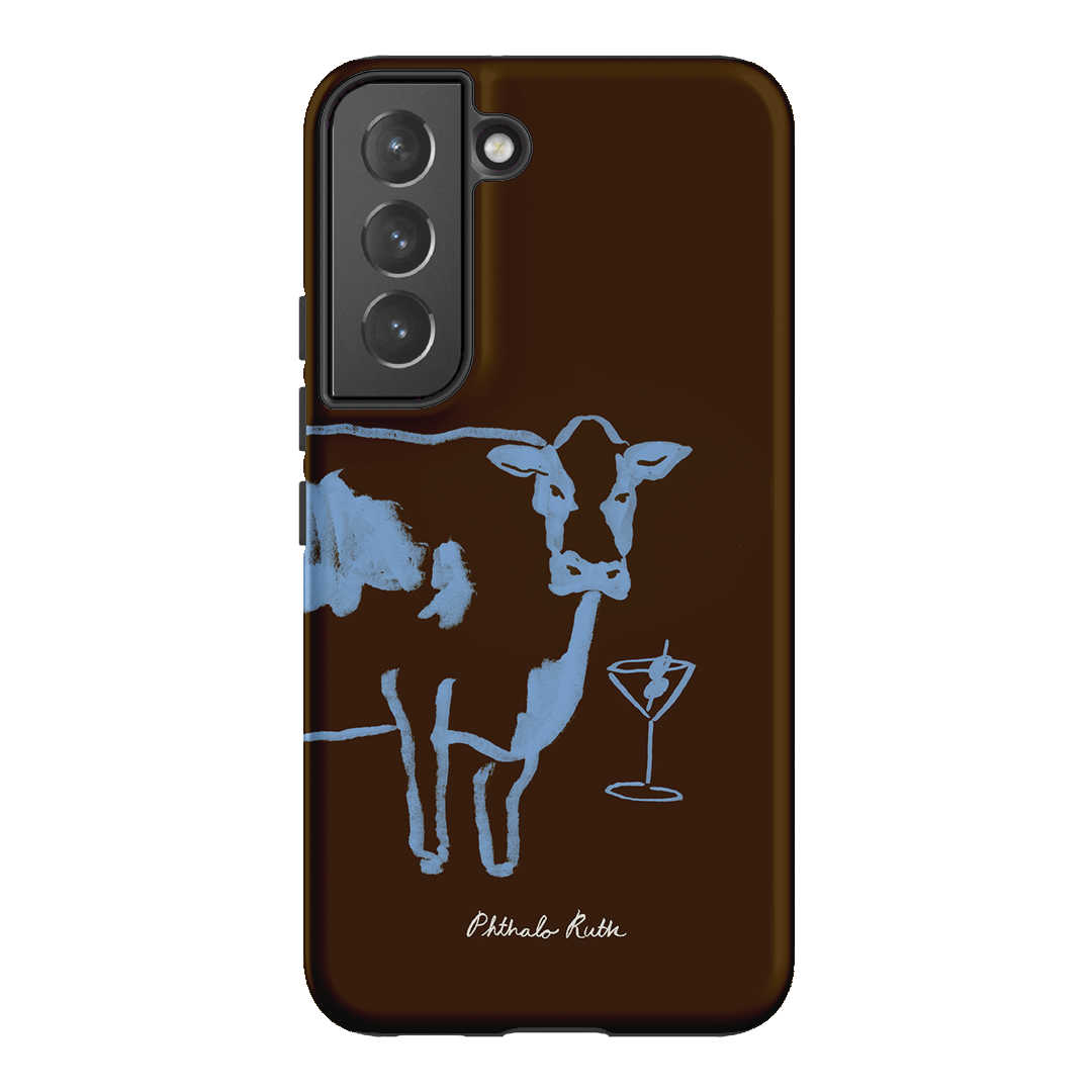 Mootini Espresso Printed Phone Cases Samsung Galaxy S22 / Armoured by Phthalo Ruth - The Dairy