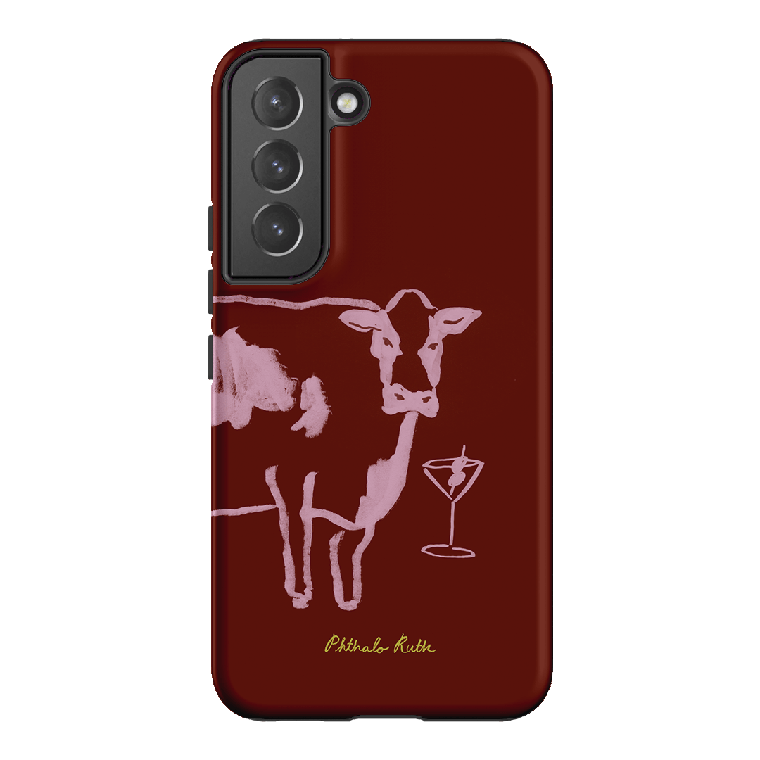 Mootini Berry Printed Phone Cases Samsung Galaxy S22 / Armoured by Phthalo Ruth - The Dairy