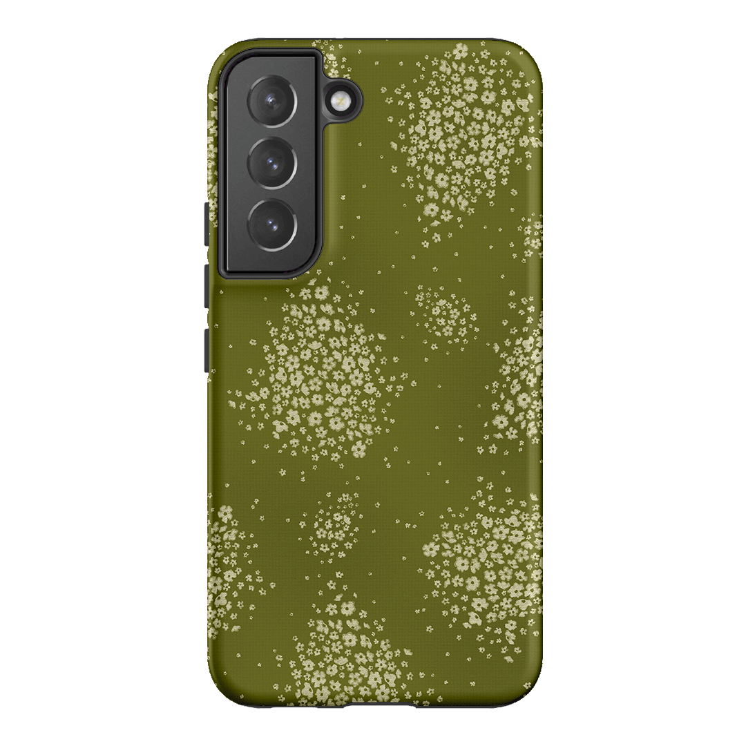 Olive Bloom Printed Phone Cases Samsung Galaxy S22 / Armoured by Veronica Tucker - The Dairy