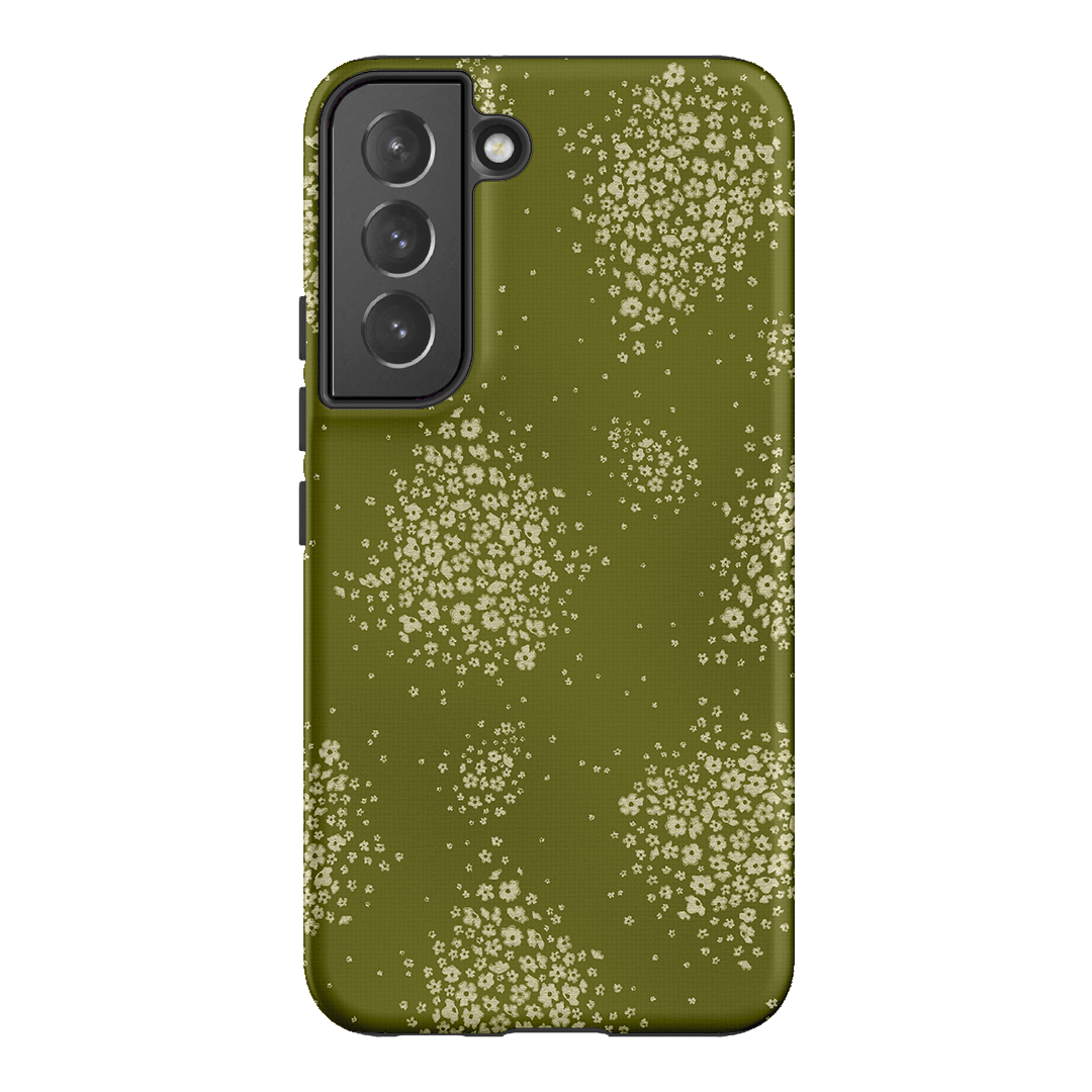Olive Bloom Printed Phone Cases Samsung Galaxy S22 / Armoured by Veronica Tucker - The Dairy