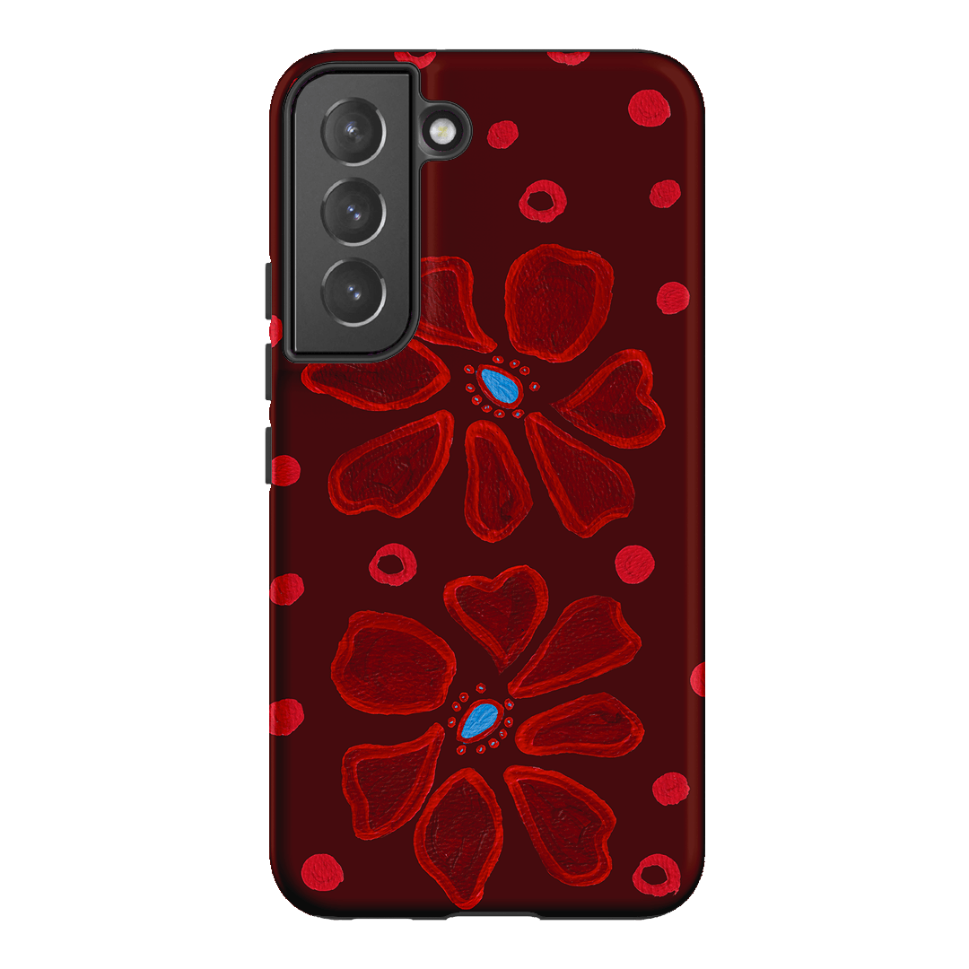 Painted Petal Rouge Printed Phone Cases Samsung Galaxy S22 / Armoured by BG. Studio - The Dairy