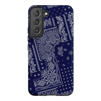 Paisley Indigo Printed Phone Cases Samsung Galaxy S22 / Armoured by The Dairy - The Dairy