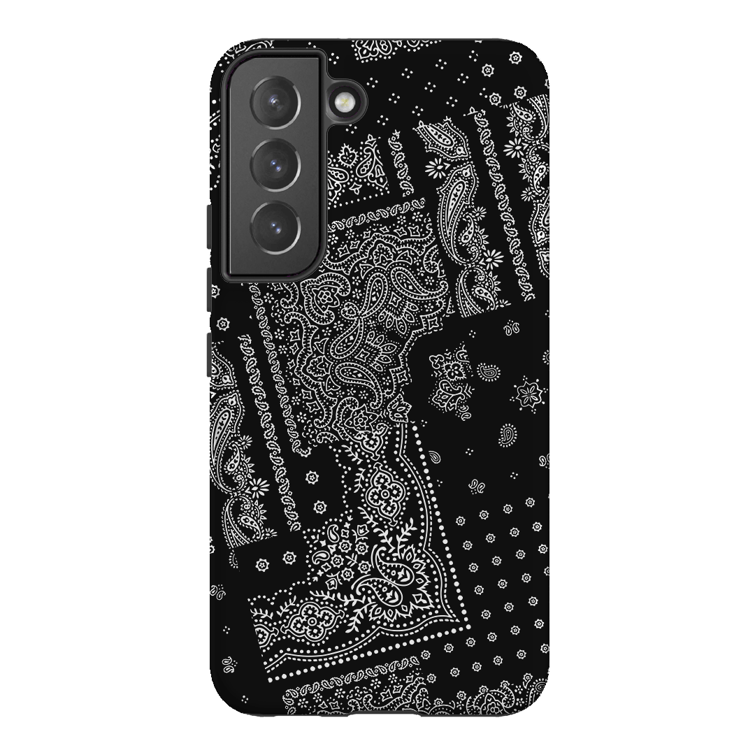 Paisley Noir Printed Phone Cases Samsung Galaxy S22 / Armoured by The Dairy - The Dairy