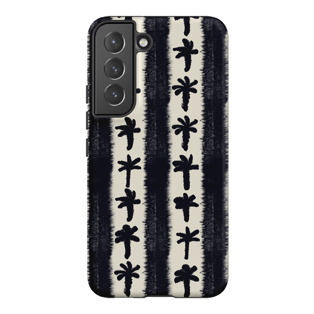 Palm Stripe Printed Phone Cases Samsung Galaxy S22 / Armoured by Desmond & Dempsey - The Dairy
