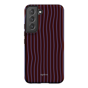 Panama Burgundy Printed Phone Cases Samsung Galaxy S22 / Armoured by Apero - The Dairy