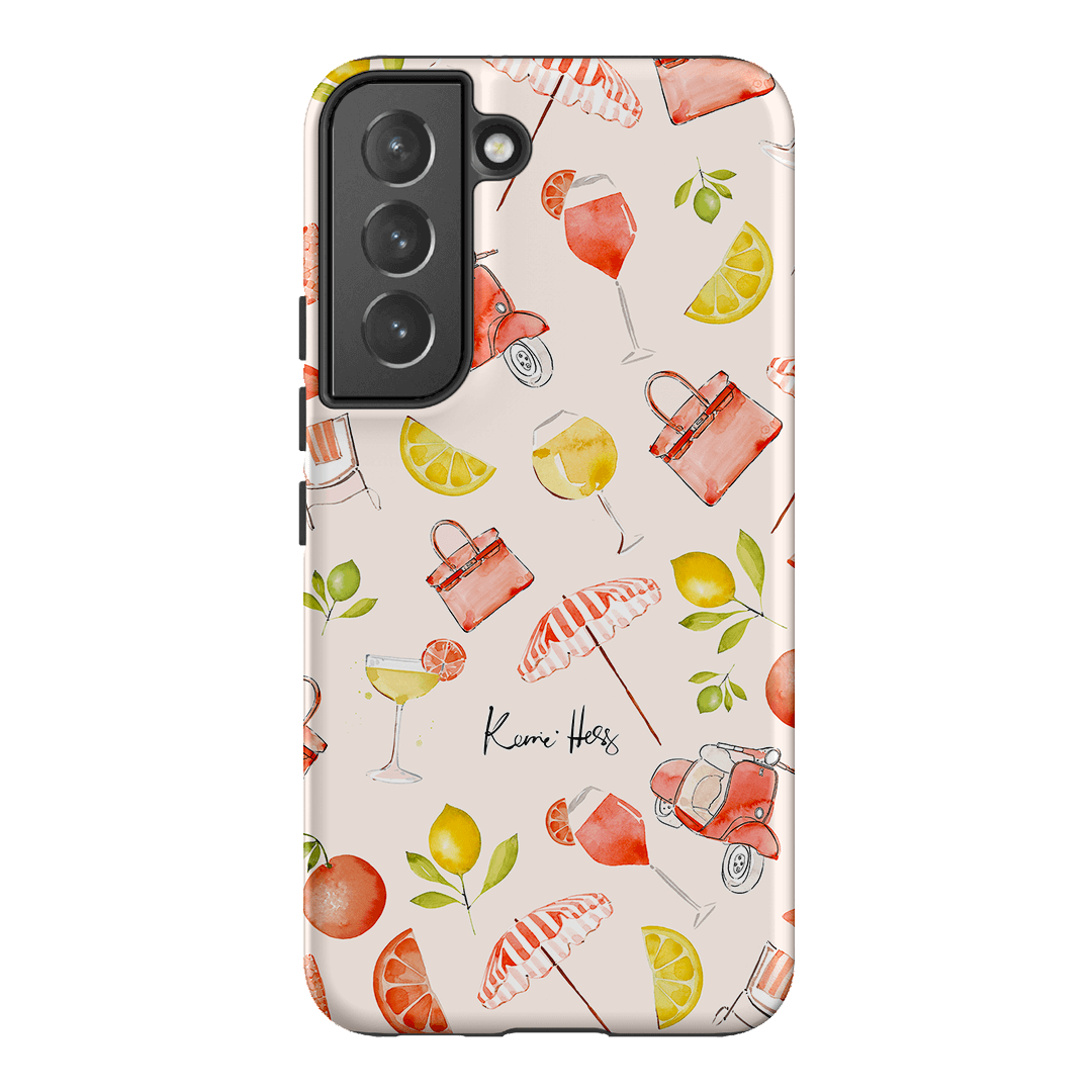 Positano Printed Phone Cases Samsung Galaxy S22 / Armoured by Kerrie Hess - The Dairy