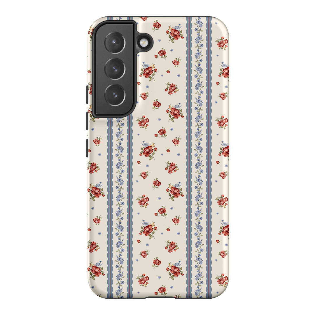 Rose Stripe Printed Phone Cases Samsung Galaxy S22 / Armoured by Kasiags Art - The Dairy