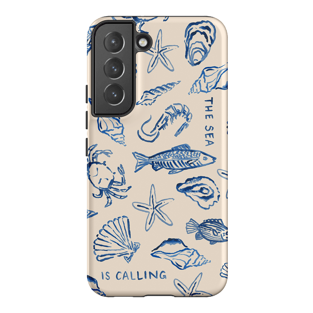 Sea Call Printed Phone Cases Samsung Galaxy S22 / Armoured by Cass Deller - The Dairy