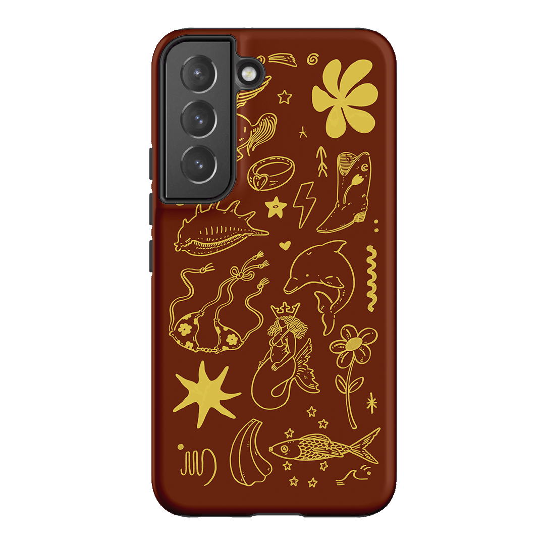 Spiced Cowboy Chocolate Printed Phone Cases Samsung Galaxy S22 / Armoured by Easty Beasty - The Dairy