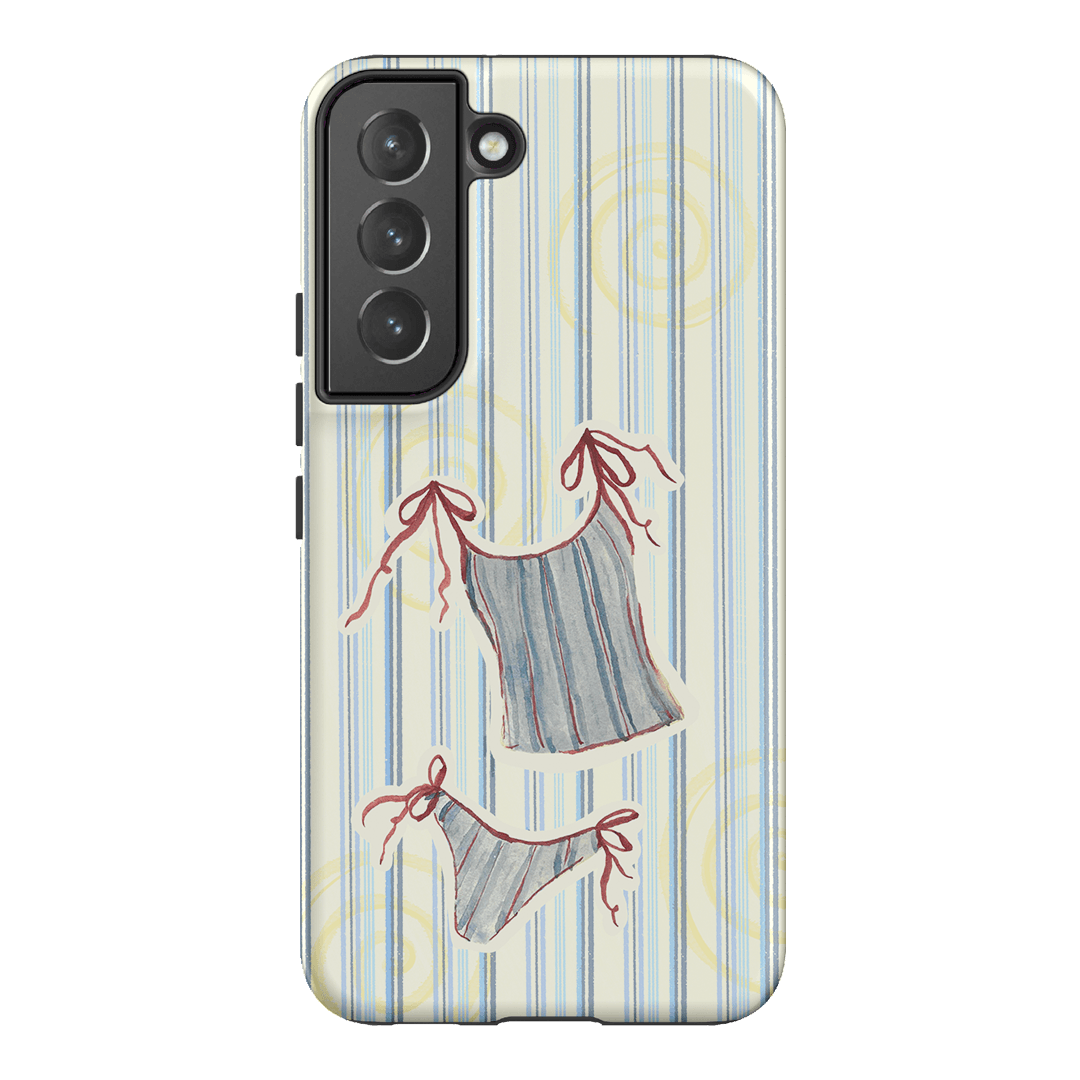 Stripe Tankini Printed Phone Cases Samsung Galaxy S22 / Armoured by Kayla Carr - The Dairy