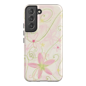 Swirl Pink Printed Phone Cases Samsung Galaxy S22 / Armoured by Kayla Carr - The Dairy